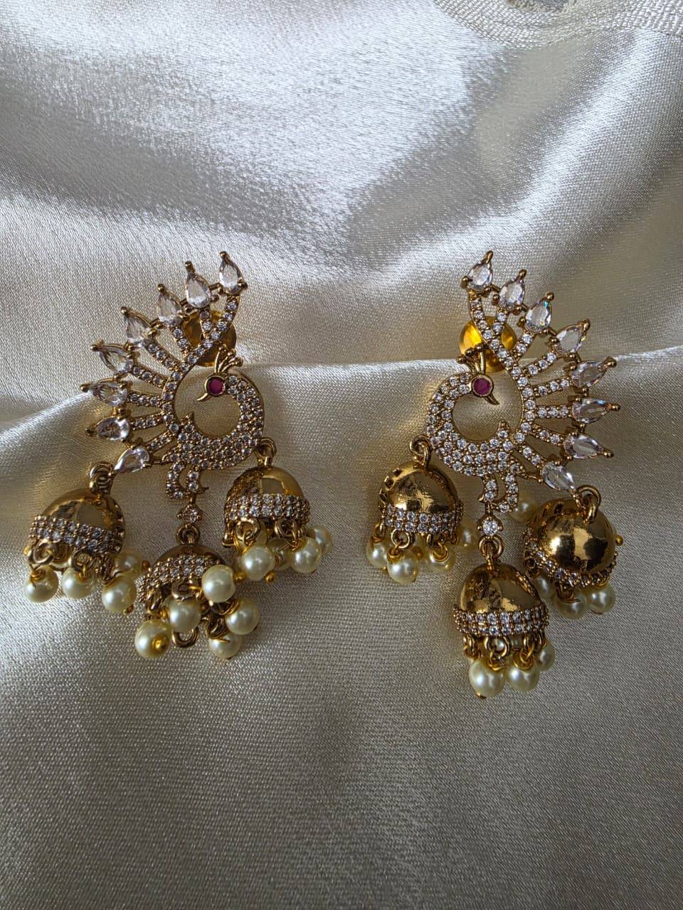 Premium Peacock Earrings